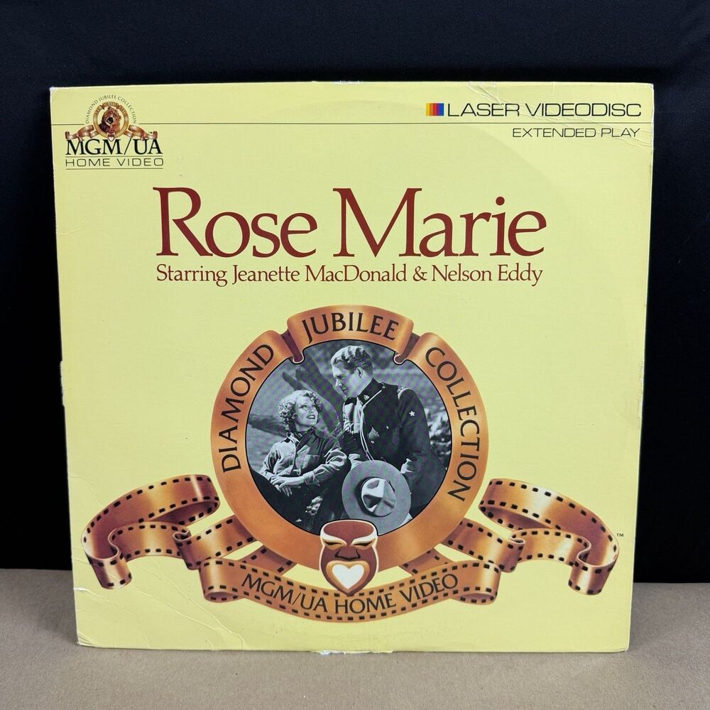 Rose Marie - Jeanette MacDonald, Nelson Eddy 1936 Laser Disc